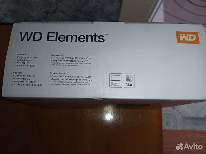 Внешний жёсткий диск HDD 8 tb