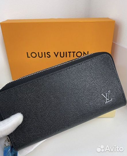 Портмоне мужское louis vuitton натуральная кожа