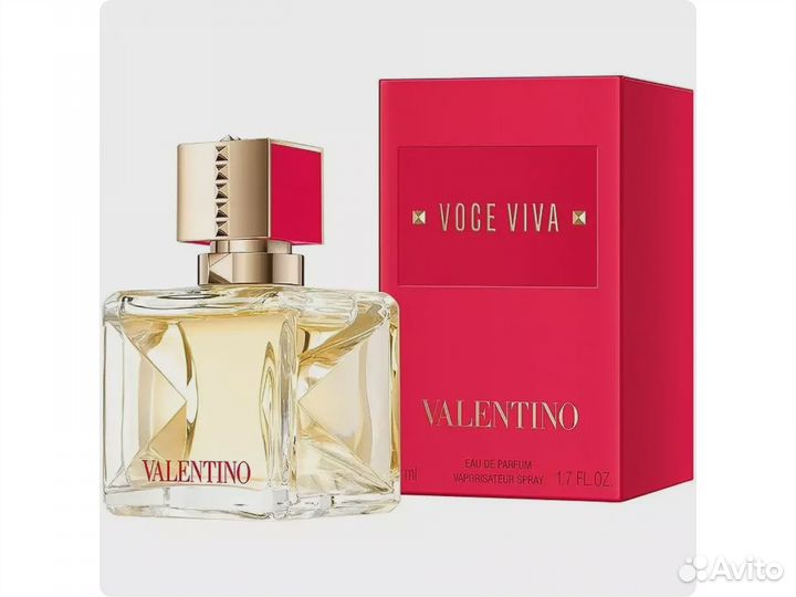 Valentino Voce Viva 50 мл, подмяты