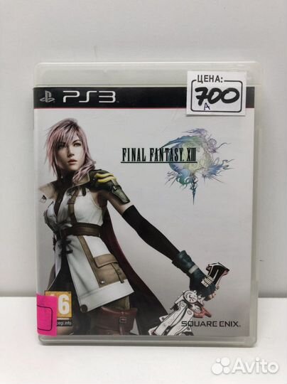 Диск Final fantasy 13 для ps3