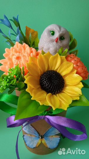 Букет на 1 сентября.Мыло ручной работы