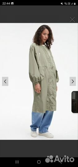 Плащ с кулиской