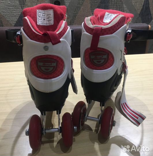 Роликовые коньки детские раздвижные р.34-37