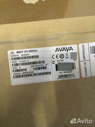 Avaya module cpu 9080