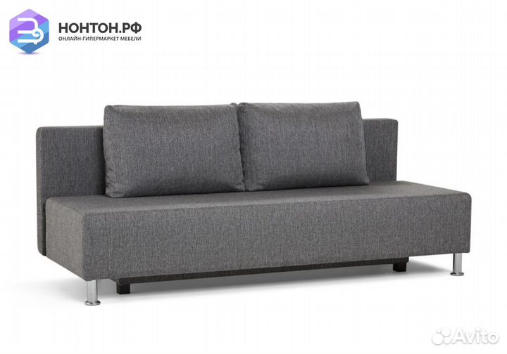 Диван еврокнижка Парма темно-серый