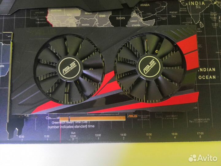 Видеокарта nVidia asus GeForce GTX 1050 Ti 4G Expe