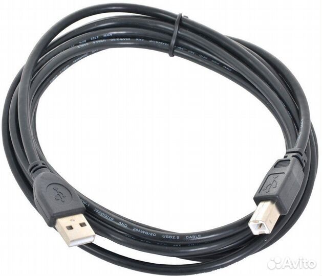 Кабель USB 2.0 a-b / Патч-корд Cat 5E / LPT 25*36
