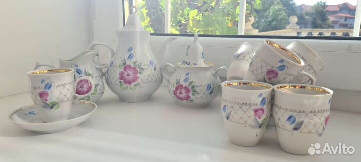 Кофейный сервиз фарфор