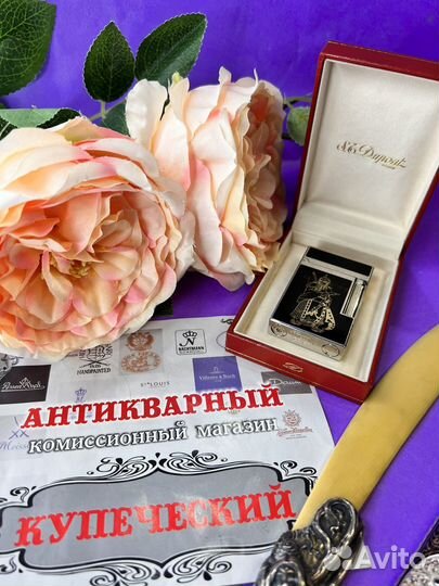 Зажигалка коллекционная Dupont Paris Самурай