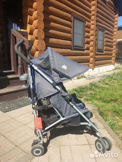 Коляска прогулочная для двойни Maclaren
