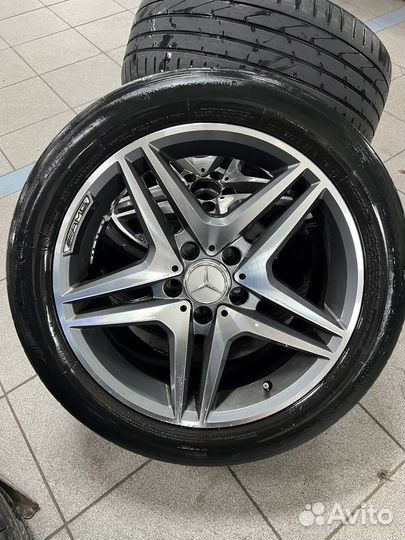 Колеса на mercedes r17 amg, реплика