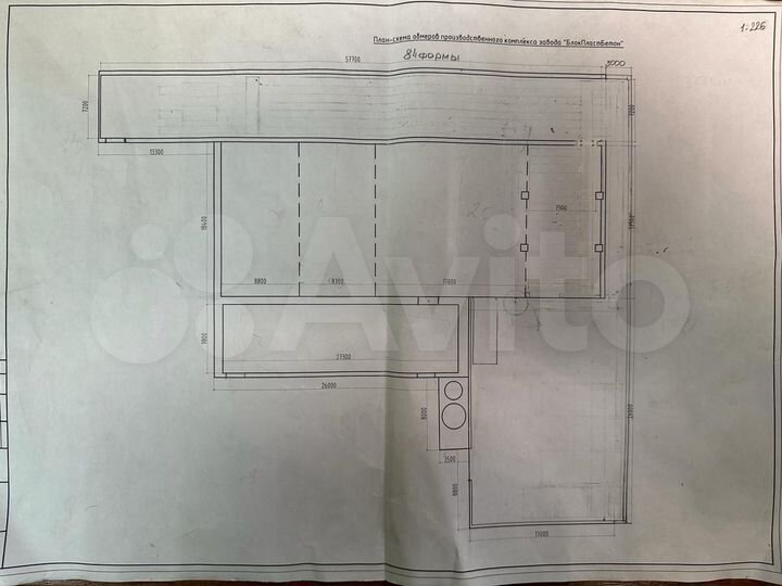 Производство, 2100 м²