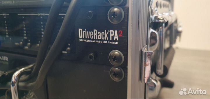Behringer xr12 и dbx DriveRack PA2