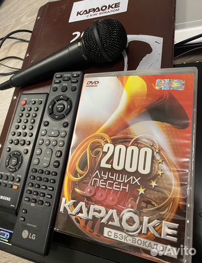 Dvd плеер с караоке LG
