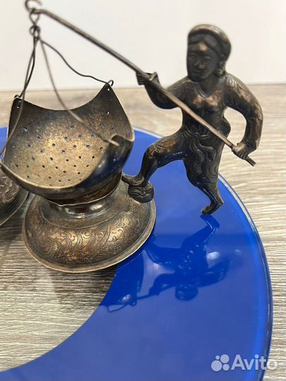 Ситечко для чая серебро