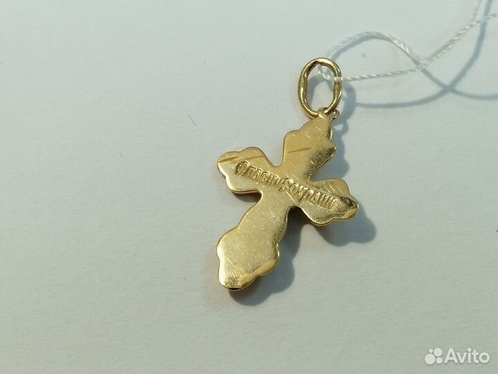 Крест золотой