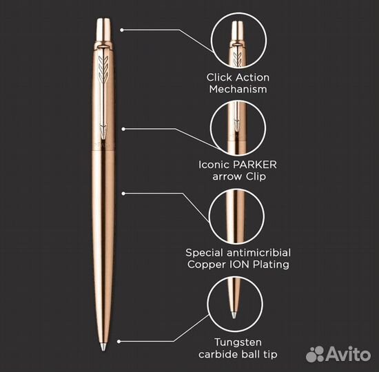 Ручка Parker Jotter Anti Microbial