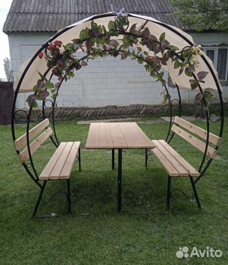 Беседка подкова