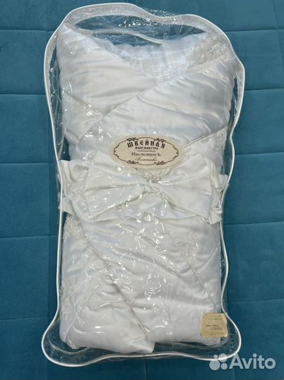 Одеяло-конверт на выписку осень-весна Наследник В