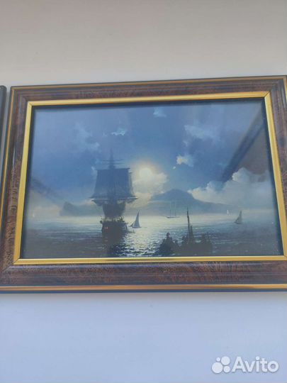 Картина Врубель, Айвазовский репродукция