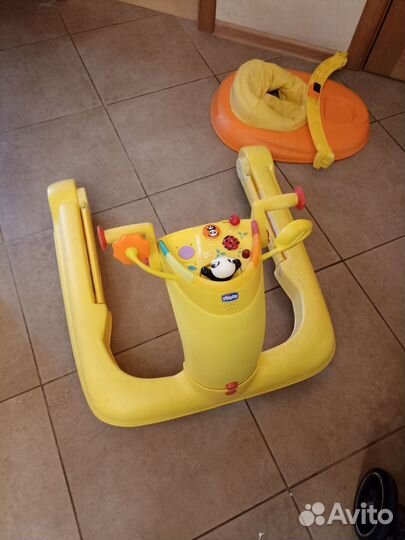 Ходунки детские chicco 3 в 1