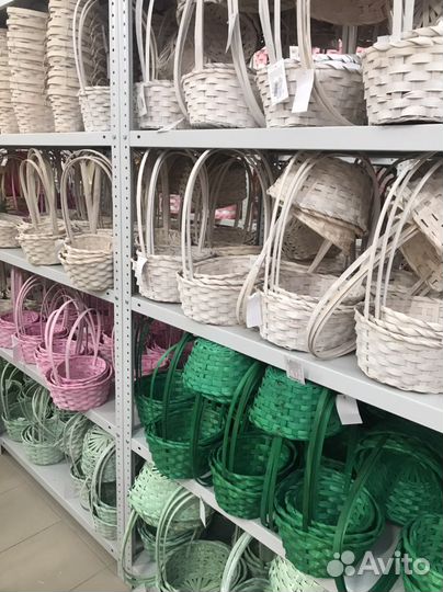 Плетенные корзины