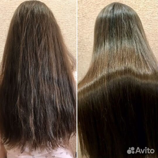 Восстановление волос ботокс, коллаген, кератин