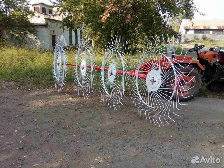 Грабли-ворошилки “Кормилец” 4 диска