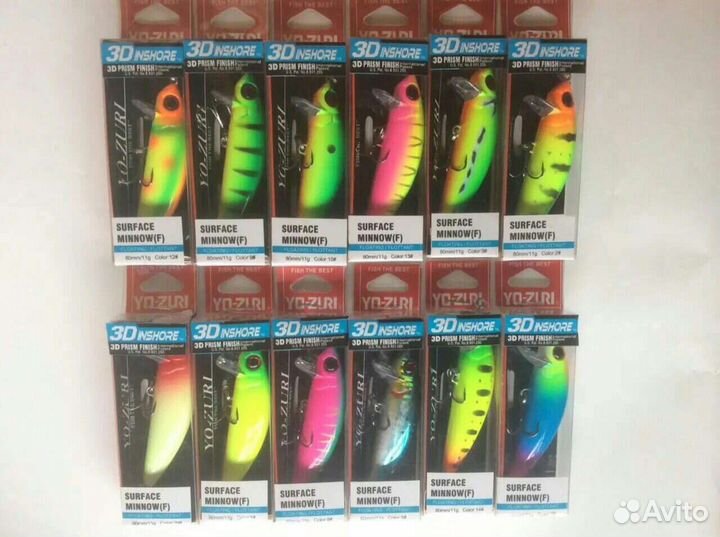 Чаббики Поппера Воблера известных брендов