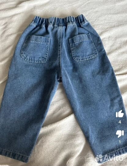 Джинсы детские 80