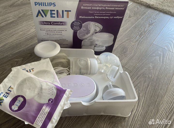 Молокоотсос avent электрический
