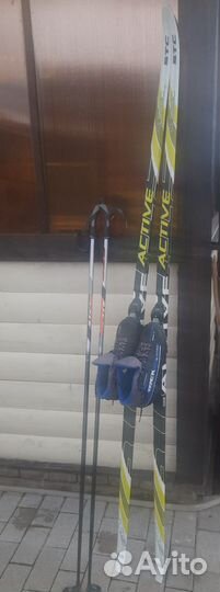 Лыжи беговые комплект с ботинками