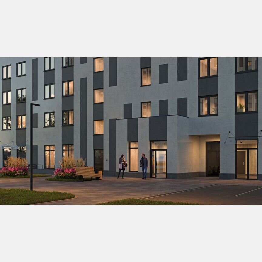 1-к. квартира, 34,7 м², 6/25 эт.