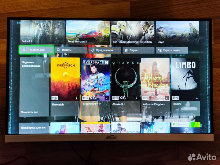 Монитор asushom