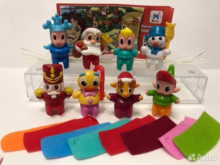 Новый год киндер сюрприз серии