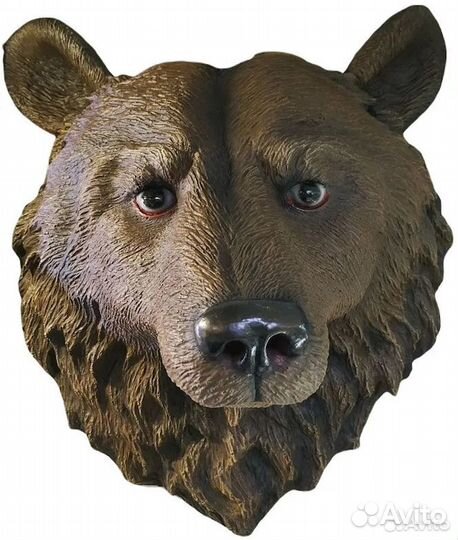 Голова медведя/Скульптура/Трофей охотника