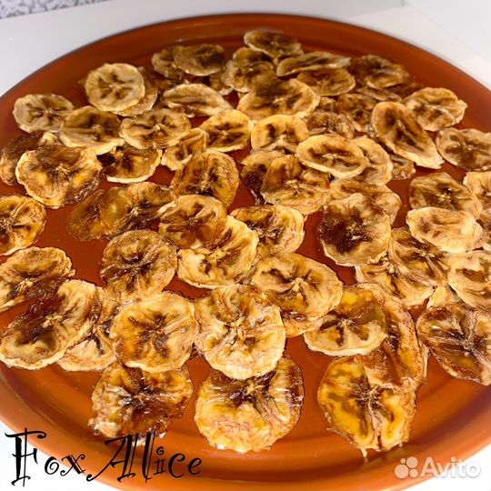 Банановые чипсы (лакомство для грызунов и птиц)