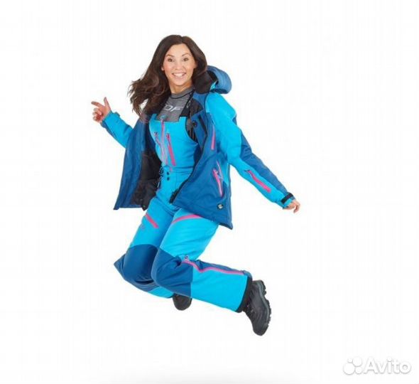 Куртка женская DragonFly Sport 2019 голубая