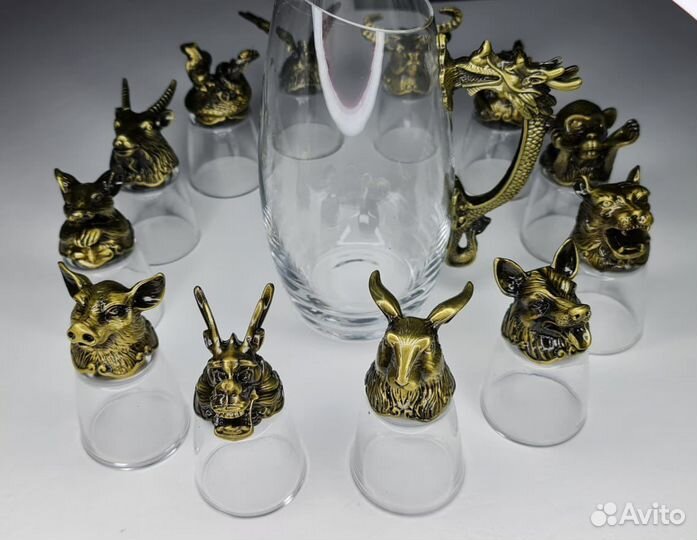 Рюмки стопки 12ш подарочный набор