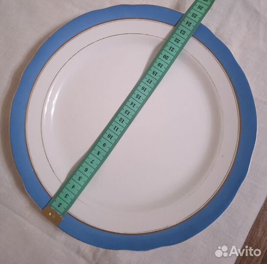 Тарелки ретро фарфор мс Кузнецова