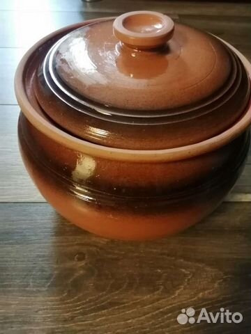 Горшок для запекания большой бу