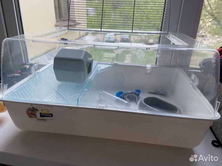 Переноска, домик, клетка для грызунов ferplast