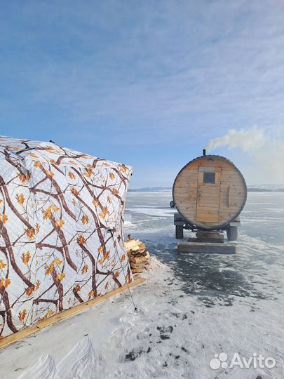 Баня на дровах