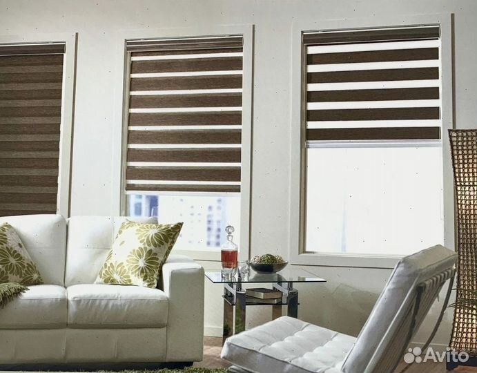 Рулонные шторы Wesley. Ткань Blackout