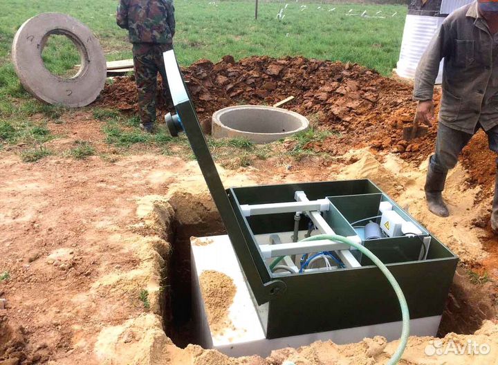 Септик для дома и дачи. Установка под ключ