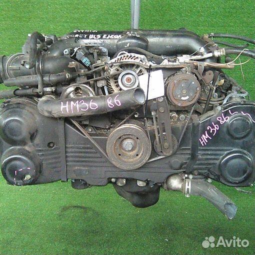 Двигатель в сборе двс subaru legacy BL5 EJ20X