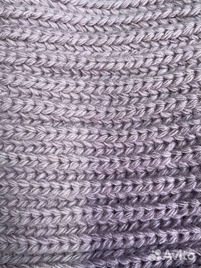 Комплект женский шапка шарф варежки