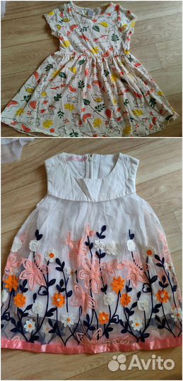 Платья пакетом для девочки 98 104