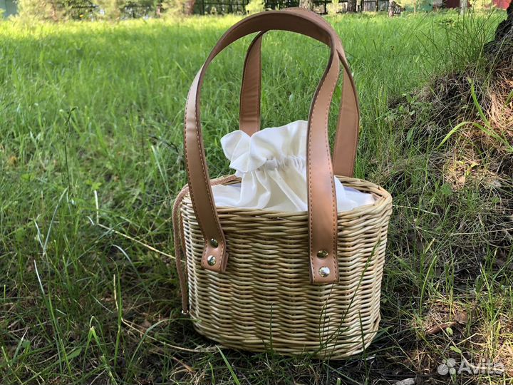 Сумка женская плетёная