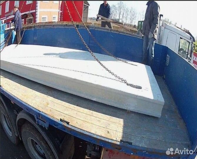 Плиты заводские - с проушинами